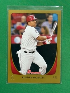 2011 Bowman Baseball Kendry Morales #89 Gold - Bild 1 von 2