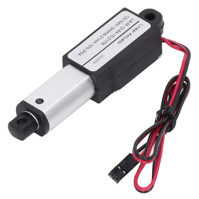 21mm Mini Electric Linear Actuator 12V 64N 15mm S Small Linear Actuator With - Image 1 of 4