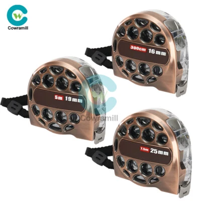 Portable High Precision Steel Tape Measure Waterproof Drop-proof Metric 3/5/7.5M - Image 1 of 4