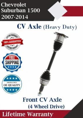 Nuevo eje CV delantero OE para Chevrolet Suburban 1500 2007-2014 4x4 trabajo pesado Foto 1 de 4