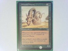 Dirtcowl Wurm	 Tempest - Magic the Gathering MTG - Green