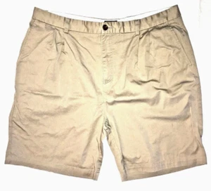 adidas Men's Stretch Khaki Tan Pleated Front Lightweight Golf Shorts Size 40 - Picture 1 of 5