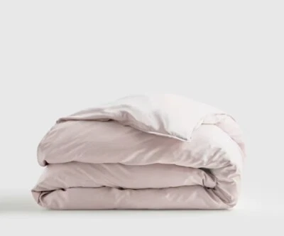 NWT QUINCE BAMBOO DUVET COVER ONLY FULL QUEEN SOFT BLUSH 100%  VISCOSE - Image 1 of 4