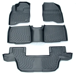 3D Floor Mats Carpet For 2011-2019 Ford Explorer Bench Seating All Weather Liner - Picture 1 of 17