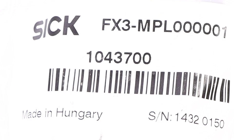 1PC New SICK FX3-MPL000001 1043700 Safety Controller Main Module - Image 1 of 1