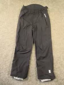 Helly Hansen Snowboard Pants Medium Black Helly Tech Equipe Full Zip Legs - Picture 1 of 14