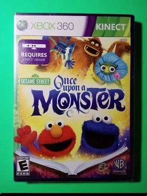 Sesame Street: Once Upon a Monster (Microsoft Xbox 360, 2011) New Factory Sealed - Image 1 of 2