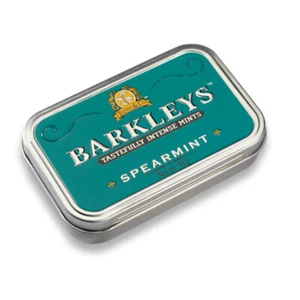 Barkleys Spearmint mit Pfefferminz Geschmack in einer Metalldose 50g - Picture 1 of 1