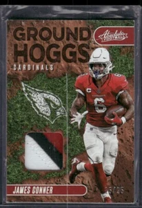 JAMES CONNER 2023 Panini Absolute Ground Hoggs Materials Relic Patch #D /25 - Bild 1 von 2