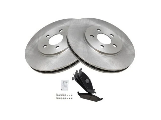 Kit de pastillas de freno y rotor delantero TRQ para Dodge Stratus 1995-2000 49DHXR Foto 1 de 1
