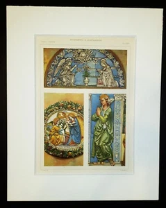 GIULIO FERRARI (1858-1934) Vintage Original 1905 Design Lithograph DELLA ROBBIA - Picture 1 of 3