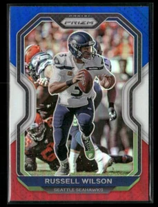 2020 Panini Prizm #294 Russell Wilson Prizm Red White and Blue - Picture 1 of 2