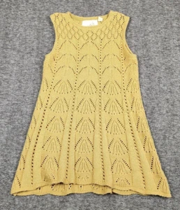 Vestido Suéter Anthropologie Mujer Pequeño Crochet Cottage Angel Superposición Norte - Imagen 1 de 15