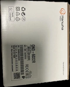 Domo IR Hanwha QND-6022R 2 MP @ 30 fps, focal fijo de 4,0 mm - blanco - Imagen 1 de 1