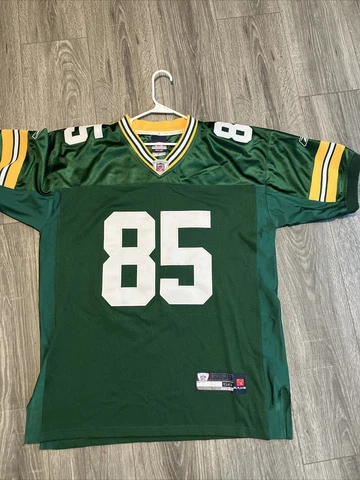 Green Bay Packers Greg Jennings #85 Reebok On Field Jersey Size 50 EUC Cover