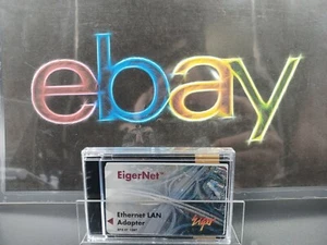 Vintage EigerNet Eiger Net PCMCIA Ethernet LAN Adapter PC Card EXP-ET 10BT Only - Picture 1 of 4