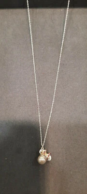 Chamilia Disney Minnie, Collana, Argento 925 con Perla, raro - Immagine 1 di 2