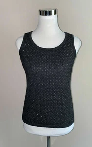 NWT The Cashmere Project Cashmere Rhinestone Embellished Cray Top sz XS; S - Picture 1 of 12