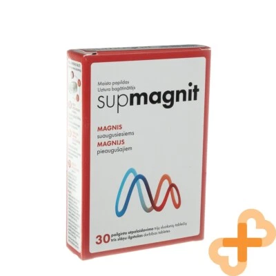 SUPMAGNIT 30 Extended-Release Tri-Layer Tablets Relaxation Support Supplement - Image 1 of 4