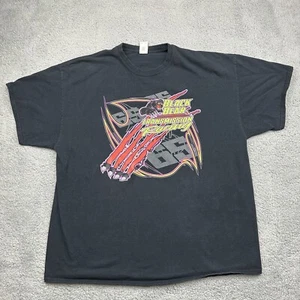 Josh Goble Racing Shirt Mens 2XL Black #65 Double Sided Graphic Tee - Picture 1 of 11