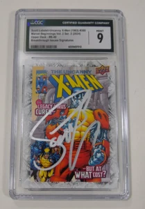 CGC 9 Marvel Beginnings Vol 2 Scott Lobdell AUTO B-40 Breakthrough Issues Signed - Picture 1 of 6