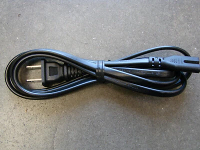 New VIZIO TV AC Power Cord Cable  E43-C2 E40-C2 E50-C1 E55-C1 E55-C2 E60-C3 - Image 1 of 2