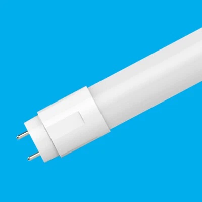 2x 1200mm (4ft) 18W Frosted LED T8 G13 6500K Tube Strip Light Bulb & Starter - Image 1 of 2