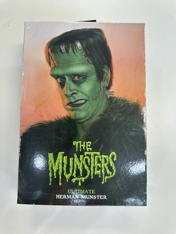 NECA The Munsters Ultimate HERMAN MUNSTER  Action Figure.  NEW Fast Ship Cover