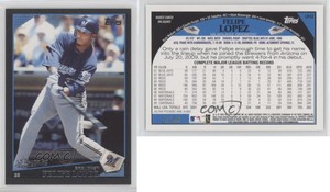 2009 Topps Update Black /58 Felipe Lopez #UH2