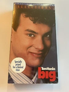 BIG VHS Movie Tom Hanks CBS FOX 1989 White CBS FOX Watermark SEALED NEU - Bild 1 von 3