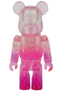 Medicom Bearbrick Series 28 Jellybean S28 Pink Soda Clear 100% be@rbrick - Picture 1 of 5