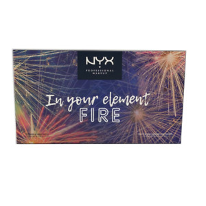 NYX In Your Element Eyeshadow Pigment Palette - IYESP03 Fire
