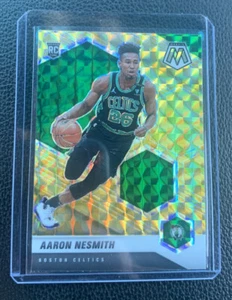 2020-21 Panini Mosaic Aaron Nesmith Yellow Reactive Prizm Rookie RC #279 - Picture 1 of 2
