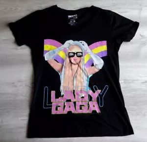 Lady Gaga T shirt Ate my Heart 2010 Size Small Bravado - Picture 1 of 8