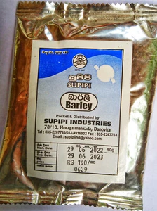 Raw Pearl BARLEY Naturally 90g Free Shipping Naturally Processed Organic NEW - Picture 1 of 3