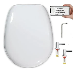 Copriwater Pozzi Ginori Easy/Easy02 Termoindurente, Bianco,Qualità ORIGINALE - Bild 1 von 6