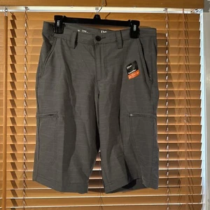 Urban Pipeline Cargo Shorts Mens 30 Gray Hits At Knee SuperFlex Outdoors - Picture 1 of 9