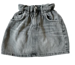 Zara Mädchen grauer Denimrock, Gr.: 7 - Bild 1 von 5