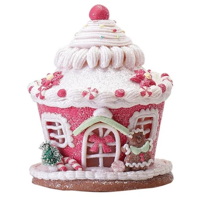 2X(LED-Weihnachtslebkuchenhaus Leuchtendes Haus Lebkuchendekor Weihnachtsha3775 - Bild 1 von 4