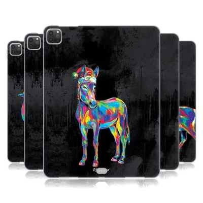P.D. MORENO CHRISTMAS ANIMAL POP COLORS SOFT GEL CASE FOR APPLE SAMSUNG KINDLE - Image 1 of 4