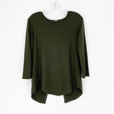 Top estilo RD manga larga espalda dividida talla pequeña pequeña Foto 1 de 4