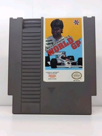 Michael Andretti's World GP Nintendo Entertainment System NES Cleaned Tested
