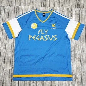 Disney Hercules Jersey Fly Pegasus Soccer Olympus Zero Hero Men’s 2XL Rare - Picture 1 of 11