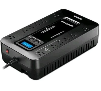 CyberPower Ecologic EC850LCD 850 VA 510 Watts 12 Outlets UPS - Image 1 of 4