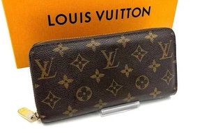 Louis Vuitton M41895 Monogram Zippy Wallet Long Wallet From Japan - Picture 1 of 10