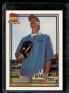 1991 Topps #225 Randy Johnson Seattle Mariners - Picture 1 of 2