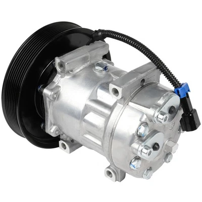 For Volvo VNL VNM VHD Mack MRU A/C AC Compressor w/ Clutch - Image 1 of 4