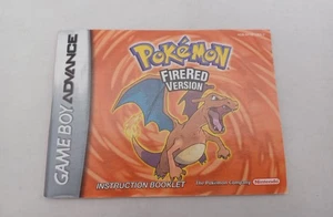 Pokemon Fire Red Version Instruction Booklet Manual Only (Game Boy Advance, GBA) - Bild 1 von 3