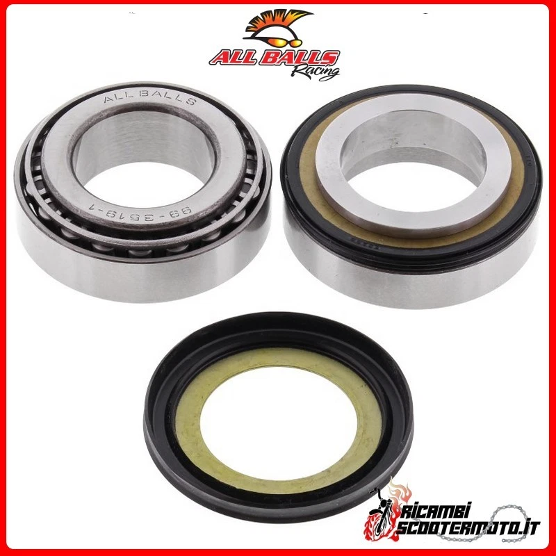 KIT CUSCINETTI DI STERZO ALL BALLS YAMAHA YZF-R1 2019 22-1055#81 Foto 1 de 1
