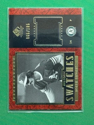 2003 Upper Deck SP Legendary Cuts Historic Swatches #J-RF Rollie Fingers /105 - Image 1 of 2
